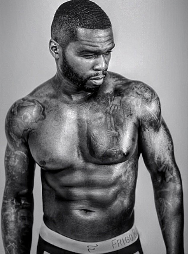 50 Cent Strips Off His Clothes for New Underwear Campaign—See the Pics